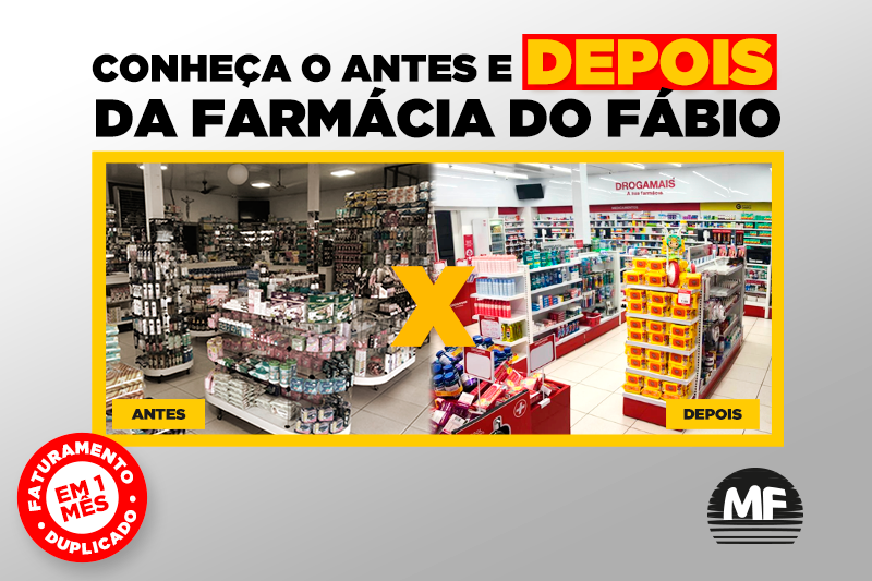 Conheça a Farmácia que duplicou seu faturamento após 1 mês de reforma com a Metalfarma