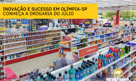 Farmácia consolida sucesso na aplicação do layout zigue-zague