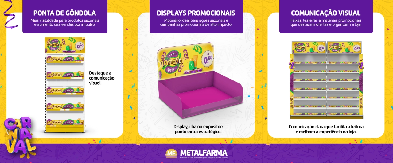 Sua farmácia preparada para o Carnaval