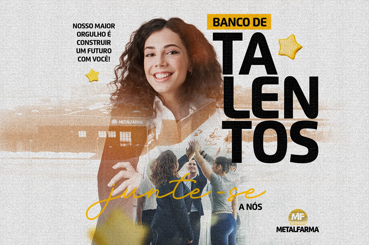 banner informando sobre o banco de talentos